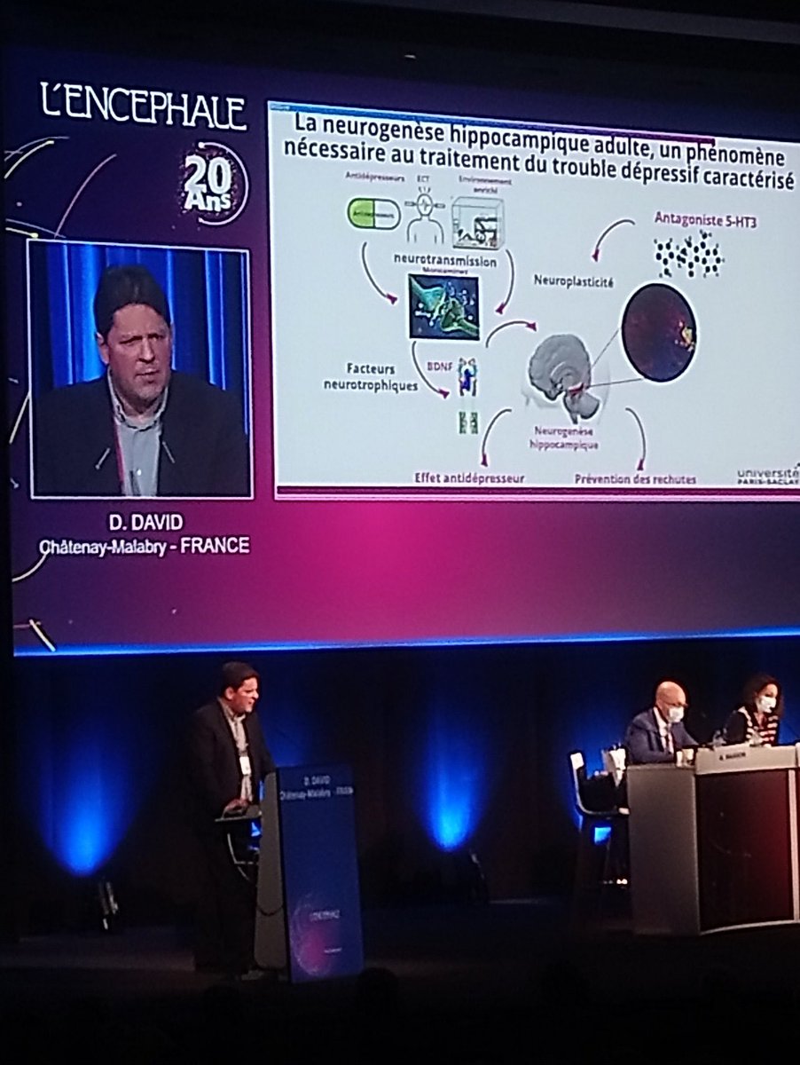 Merci au comite scientifique <a href="/encephaleonline/">L'Encephale online</a> de m’avoir permis de parler de plasticité cérébrale en lien avec la réponse aux antidépresseurs. Plasticité, réponse et prévention des rechutes/récidives sont liées. #encephale2022