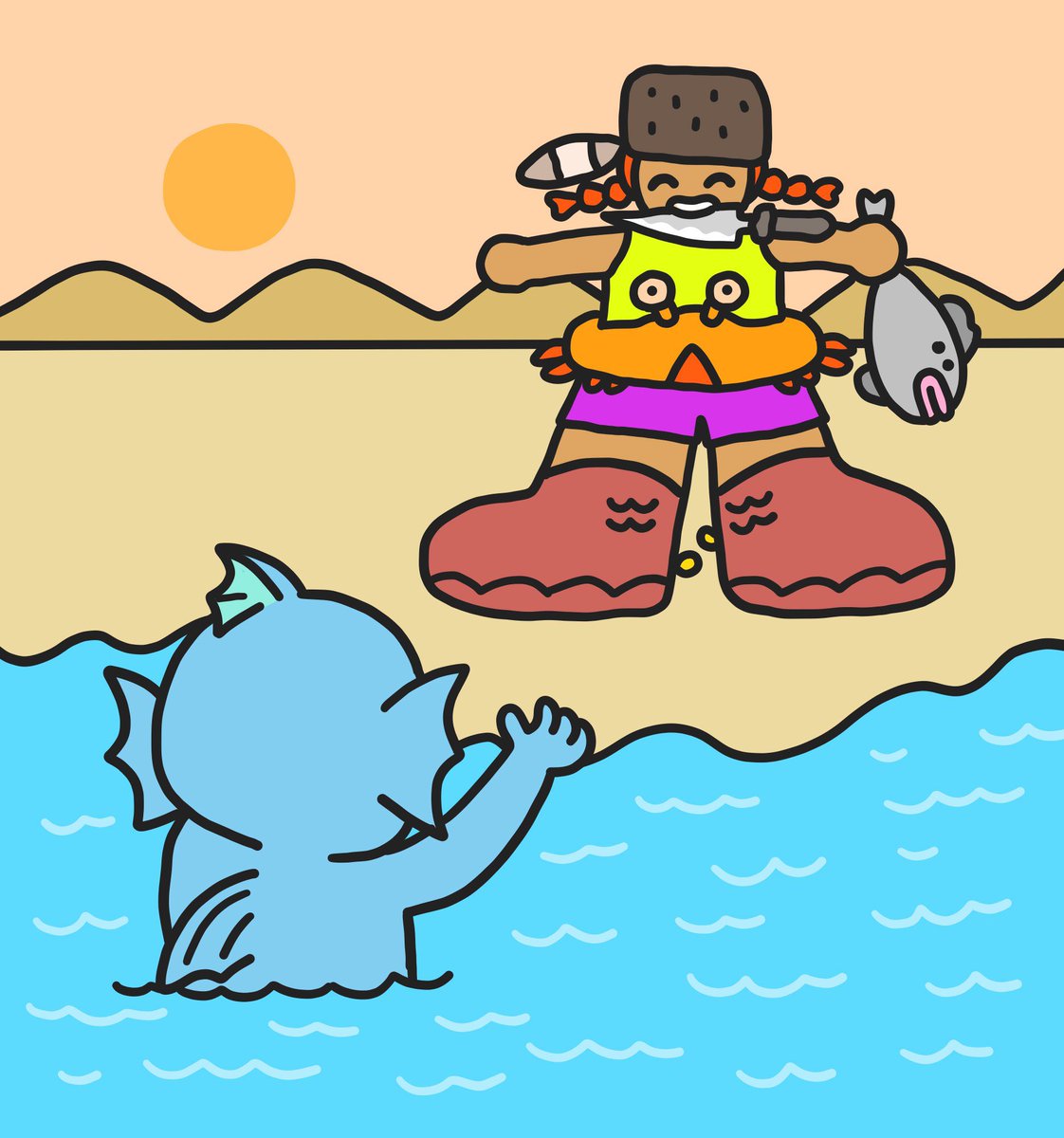fishyfamNFT's tweet photo. howdy fam ❤️ https://t.co/la6iJMdptn