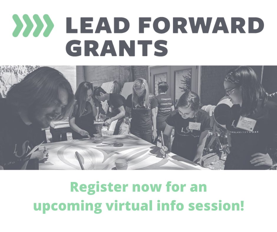 Lilly Scholars - Join one of our upcoming info sessions to learn how you can partner with a charitable organization to apply for up to $2,500 to impact an Indiana community. 

Sign up for an upcoming info session (hosted via Zoom) and learn more at
lillyscholars.org/leadforward