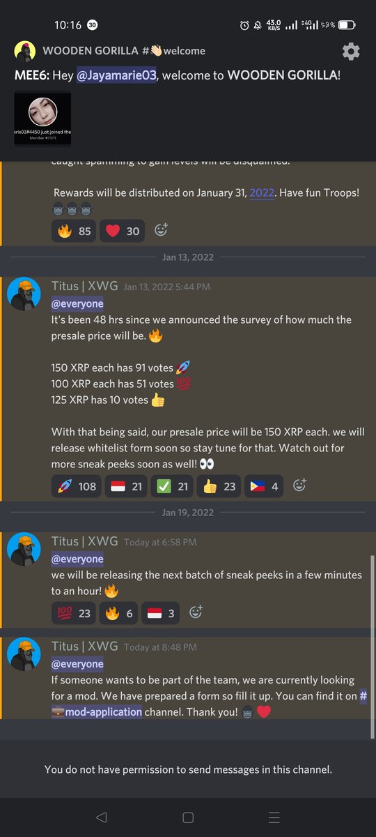 ChillinSquad's tweet image. Done ! Support this! 🔥💪
@roquemarquez12
@MarieHarina
@Dave_Brothers_
@SimpleLowkey
@GreenCubeRT
@One_Twenty_Six
@MakotoHoliday
@michaelrur
@JohnHuskinson2
@AdrianChavezxc0
@DominiqueDesdu1
@PauPau49203388
@NfteddyBearz
@Gemzki4
@solidmondy
@GentoniLim
@snowFlakeschill