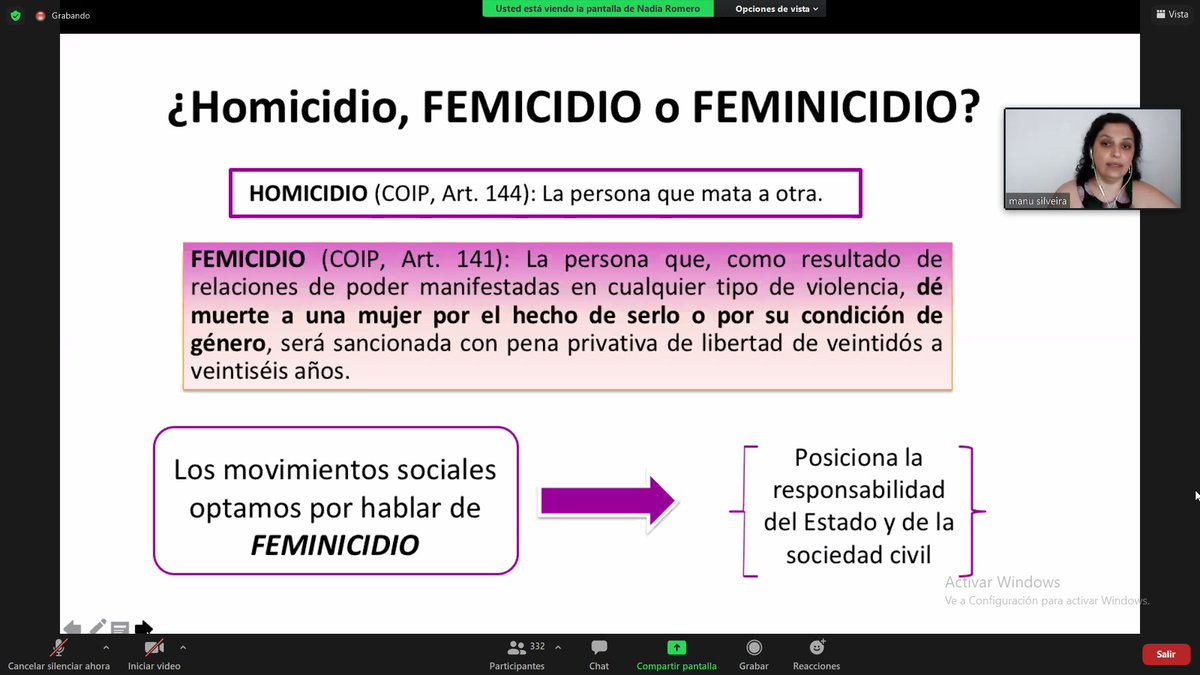 ComunicacionUtc's tweet photo. Muchos no compreendemos la diferencia entre homicidio, femicidio y feminicidio. Este último resalta la responsabilidad del estado y la sociedad civil en la reproducción de los crímenes. Hay una estructura estatal y social para su naturalización. #comunicacionemergente2022 https://t.co/uN97tpSyNx