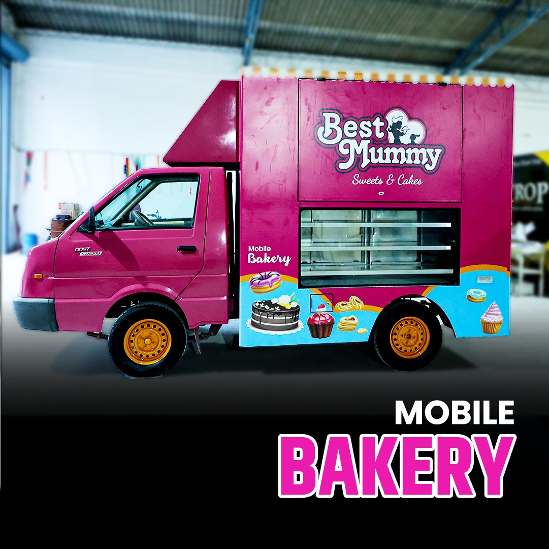 AzimuthWheels's tweet photo. A beautiful bakery on wheels for Bestmummy Sweet &amp; Cakes! We can't wait to smell the baked goods aroma from this truck in full swing!

Contact us to customise your Business on Wheels today!

#Azimuth #BusinessOnWheels #truckmania #Foodtruck #Foodtruckindia https://t.co/zXOCuH9vF3