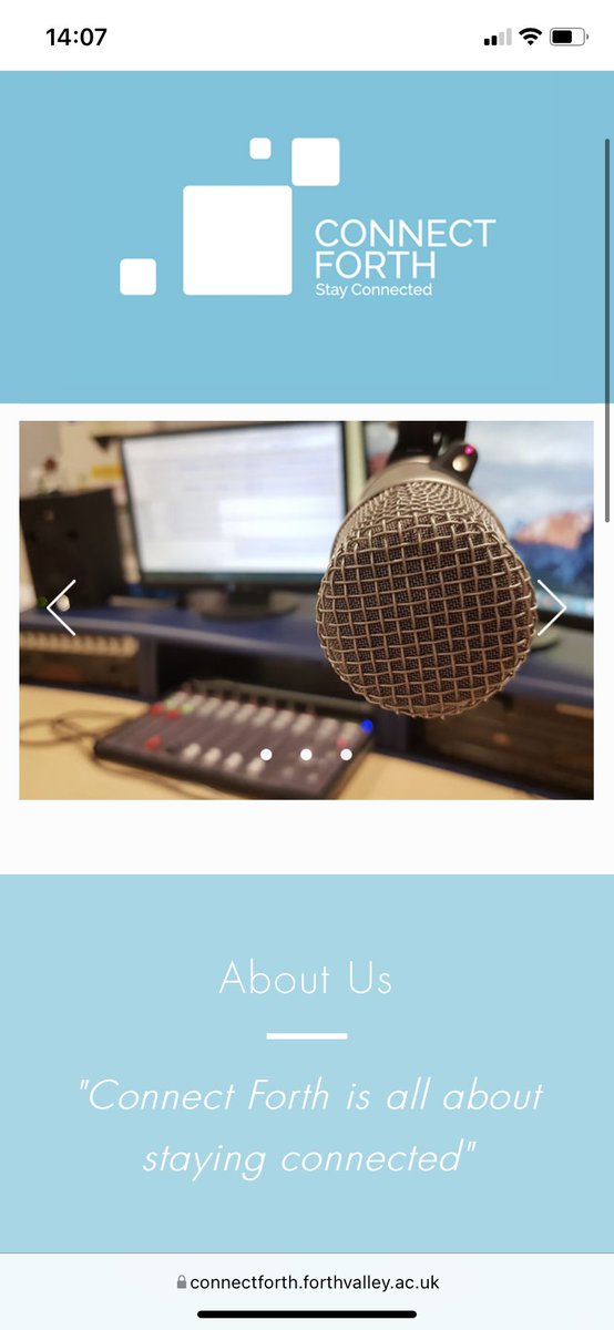 ConnectForthFVC's tweet photo. Happy new year everyone! We’ve updated our website! Link in bio😉 Check it out and tell us that you think on Instagram stories tomorrow! #cfonline #cfradio #cftv #newwebsite #connectforth #forthvalleycollege #forstudentsbystudents https://t.co/lCx18wuWu4
