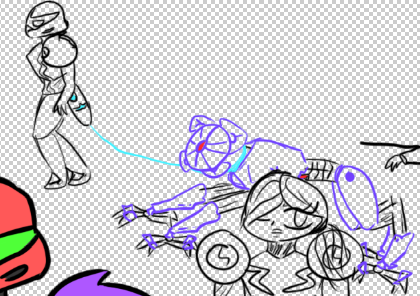 Leshy_is_cool's tweet photo. Lol Dog.
A small sneak-peek on my doodle page lol(Its not finished yet tho)
#MetroidDread #Samus #Samusaran #EMMI #EMMIMetroidDread #EMMImetroid #E_M_M_I_ #doodle #fanart #PurpleEMMI https://t.co/AZA8VTFeXa