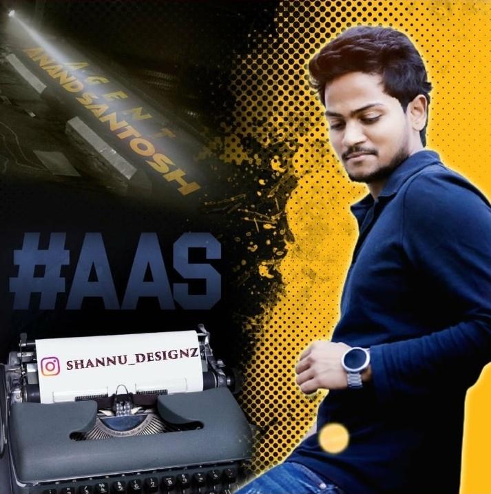 IndiaSmallest's tweet photo. Fan made 🥰  Waiting For #AAS

#AgentAnandSantosh 
#Shannu https://t.co/RRz377LqW6