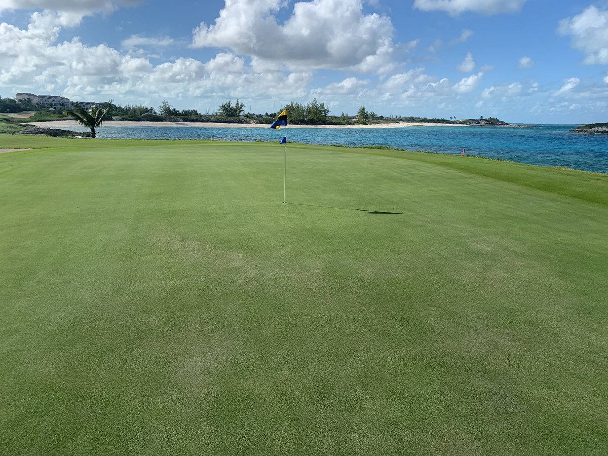 So great working with this great group of people hosting a successful <a href="/BahamasKFTour/">Bahamas Korn Ferry Tour</a> event.<a href="/mattgourlaycgcs/">Matt Gourlay, CGCS, MG, AGS</a> <a href="/GrantEHarrison/">Grant Harrison</a> <a href="/EmeraldbayRev/">Rev</a> <a href="/PGATOURAgronomy/">PGA TOUR Agronomy</a> Thank You so much to the entire Crew