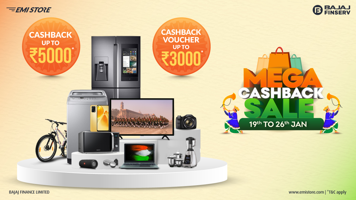 Bajaj_Finserv's tweet photo. India, the time has come!
Dil khol ke shopping karo to get the biggest deals of January on your favourite products!
Socho mat, bas shuru ho jao!
Shop now: https://t.co/yMjISwLY6V

#RepublicDaySale #MegaCashbackSale #EMIStore https://t.co/q53wMzpCHN