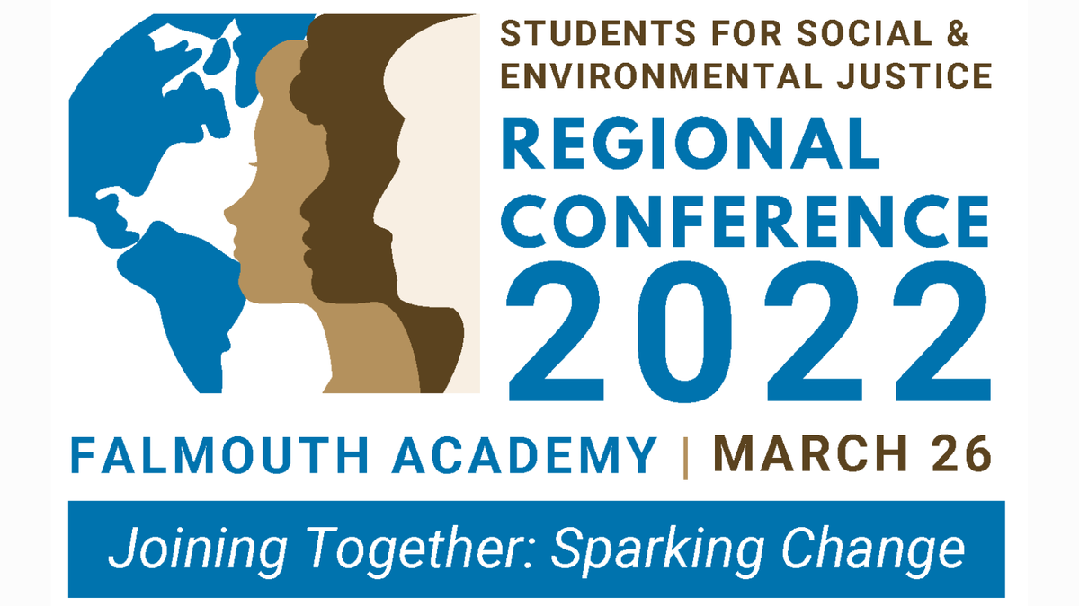 FalmouthAcademy's tweet photo. Attend the inaugural Justice Conference, Joining Together: Sparking Change at Falmouth Academy. Students in grades 7 - 12, from around the Cape, the Coast, and Islands are invited to attend. https://t.co/mgLw8M38Sz #socialjustice #humanrights #youthactivism #YANow #getinvolved https://t.co/0yMKyCNpFx