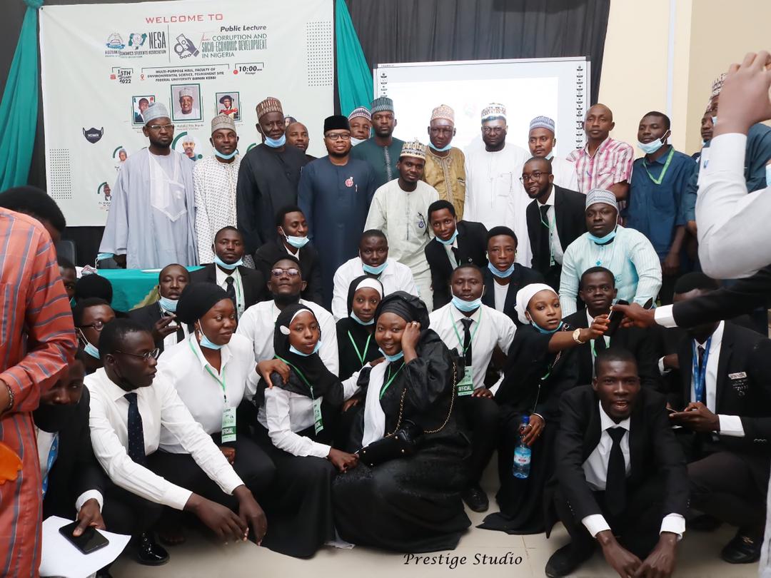 absmag's tweet image. The Nigeria Economics Students Association, Federal University, Birnin Kebbi held a programme on Corruption and Socio-Economic Development last Saturday and it was an honour to speak on how ICT can aid the fight against corruption in our dear state.