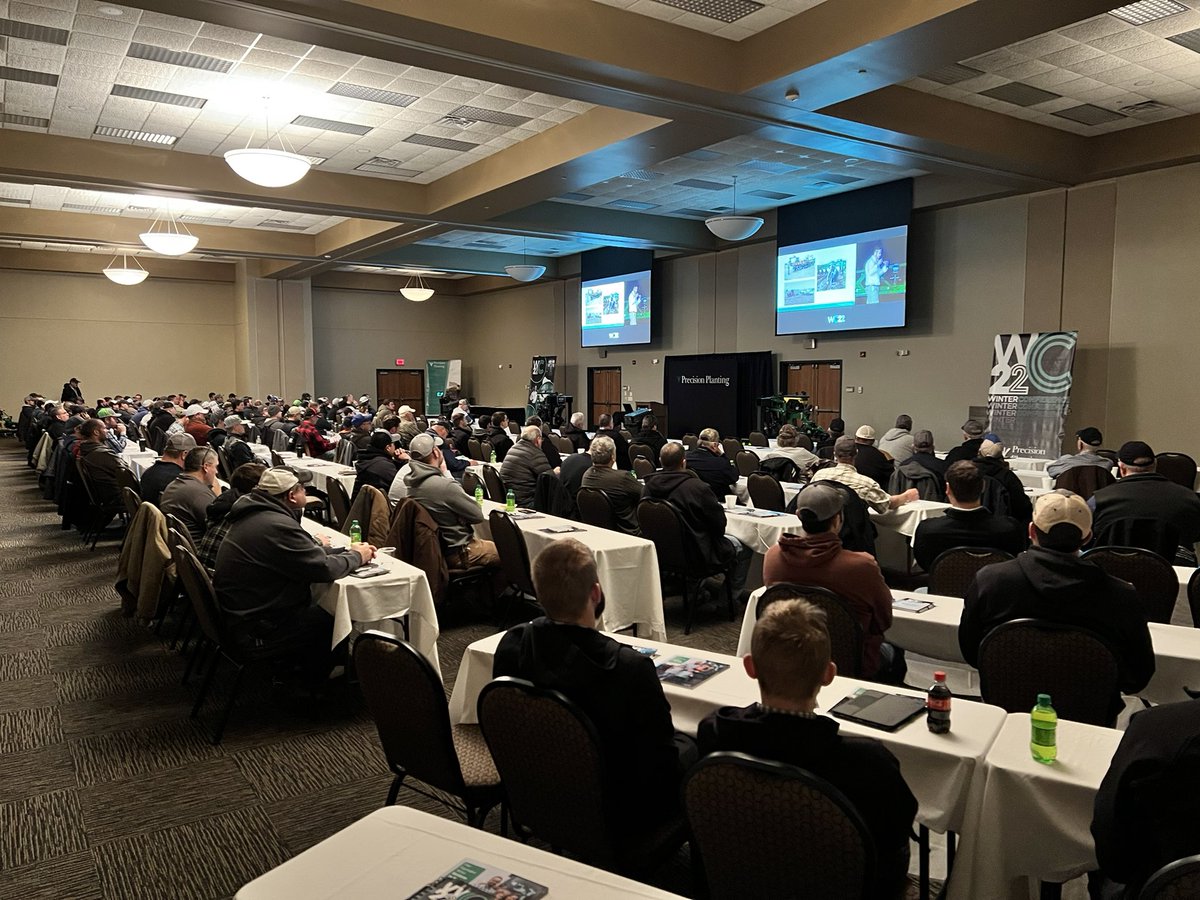 Trevor McKown (@t_mckown) on Twitter photo <a href="/PrecisionPlant/">Precision Planting</a> Winter Conference 2022 underway here in Mitchell, SD! Great attendance on this bitter cold day. We have plenty of warm seats still available for tomorrowâs session! #PPWC22 <a href="/PrecisionPlant/">Precision Planting</a> Winter Conference 2022 underway here in Mitchell, SD! Great attendance on this bitter cold day. We have plenty of warm seats still available for tomorrowâs session! #PPWC22