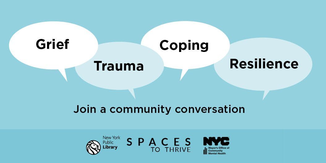 MentalHealthNYC's tweet photo. 说广东话的人都看过来! If you’re struggling with anxiety or grief, you’re not alone.
Today @nycHealthy + @NYPL will share mental health tips and resources in a free Cantonese-language training.
Join us at @nyplmulberryst at 1:30pm, 1/19: https://t.co/L0O9F0LSjt #spacestothrive https://t.co/K1daCpLAAn