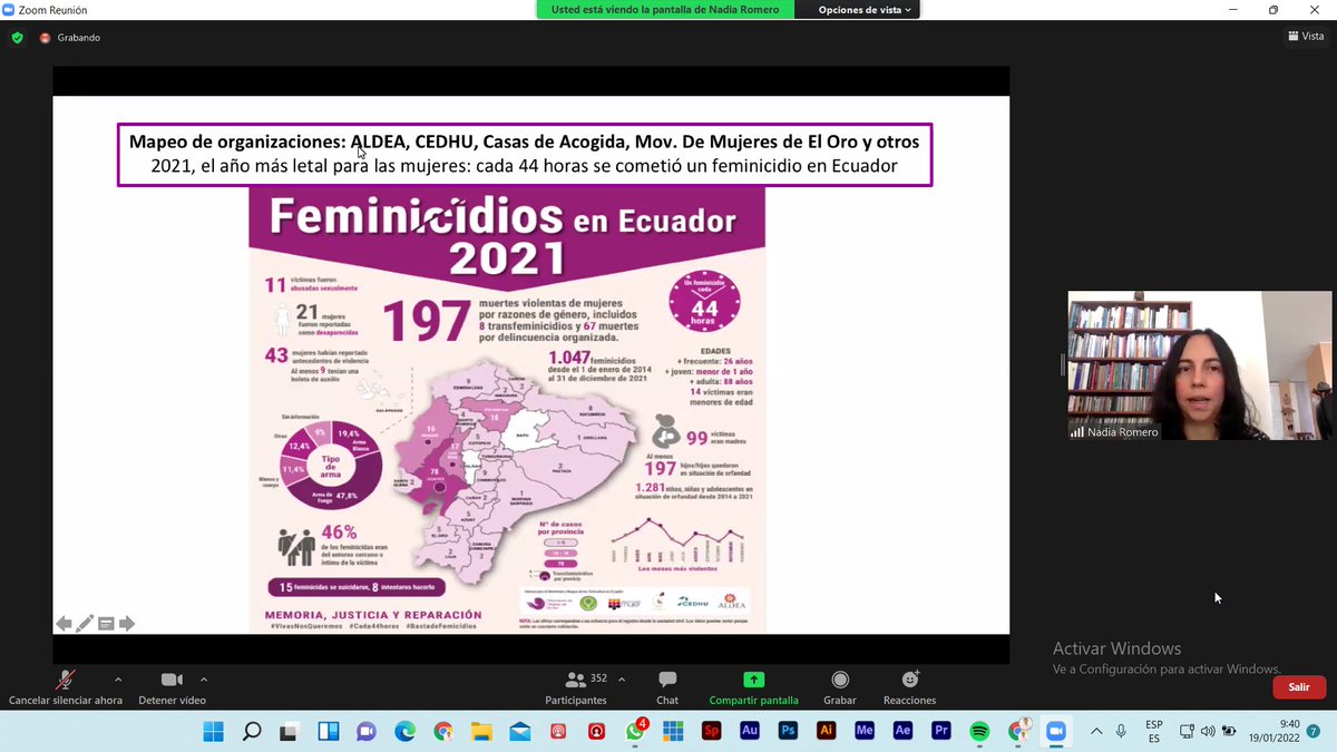 ComunicacionUtc's tweet photo. Nadia Romero: "El 2021 fue en año letal para las mujeres" #ComunicaciónEmergente2022 https://t.co/Vkir3S5BlW