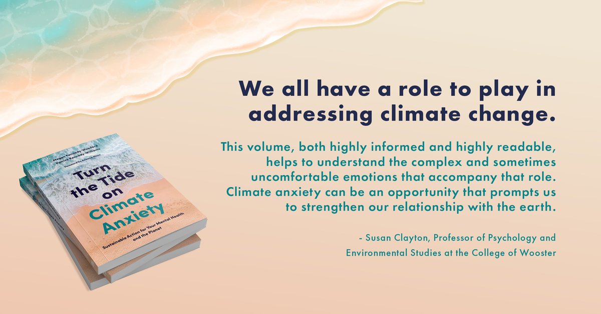 #TurnTheTide  helps you navigate #climateemotions cultivate #climatenarratives communicate, set meaningful achievable #goals and a practice of #selfcare this leads to #optimism without compliance.  #anxietytoaction hachette.co.uk/titles/megan-k…
#anxietytools #dontlookup  #climatecrisis