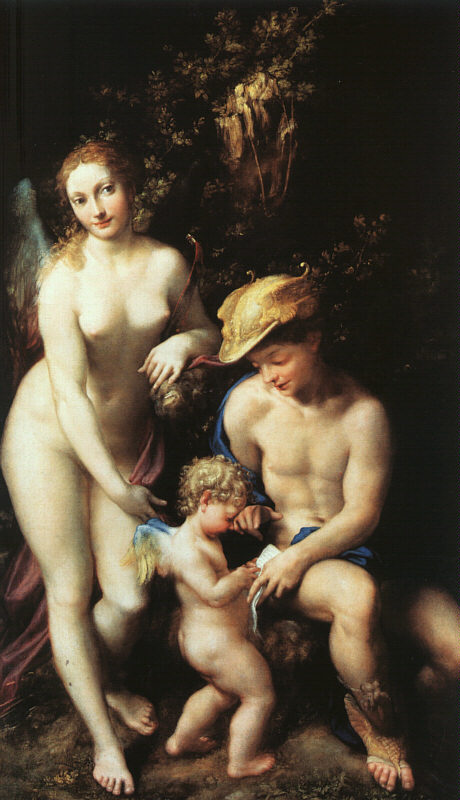 Educazione di Cupido (1527-1528)
Antonio Allegri detto il Correggio