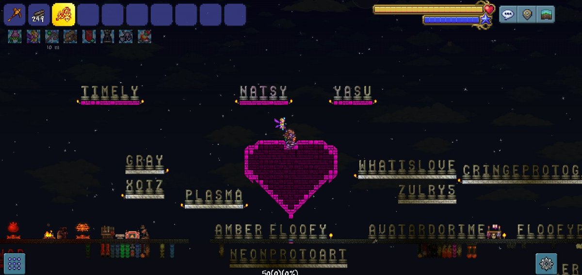 v0rtex_Sspec's tweet photo. so uhh i'm putting each name of my mutuals in terraria but it's not ready yet but there are already 50 followers here and sorry for my bad english

So, uh welcome ! https://t.co/RhruEQx7Ug