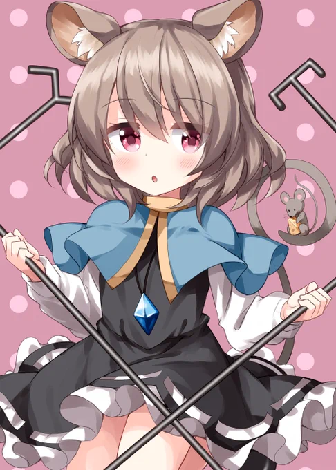 #深夜の真剣お絵描き60分一本勝負 ナズーリン 