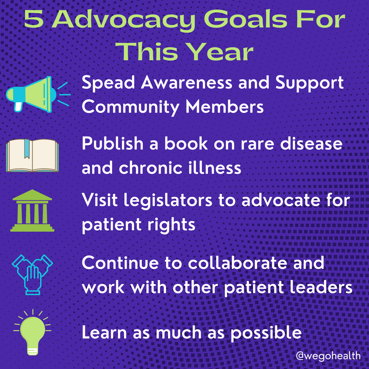 socialhealthnet's tweet photo. Three weeks into the new year, we're checking in with your goals. Whether you're planning to publish your first blog post, try out a new social media platform, or build an organization, we're here to support you along the way. #WEGOHealth #PatientLeader https://t.co/TzWnlDtIzZ