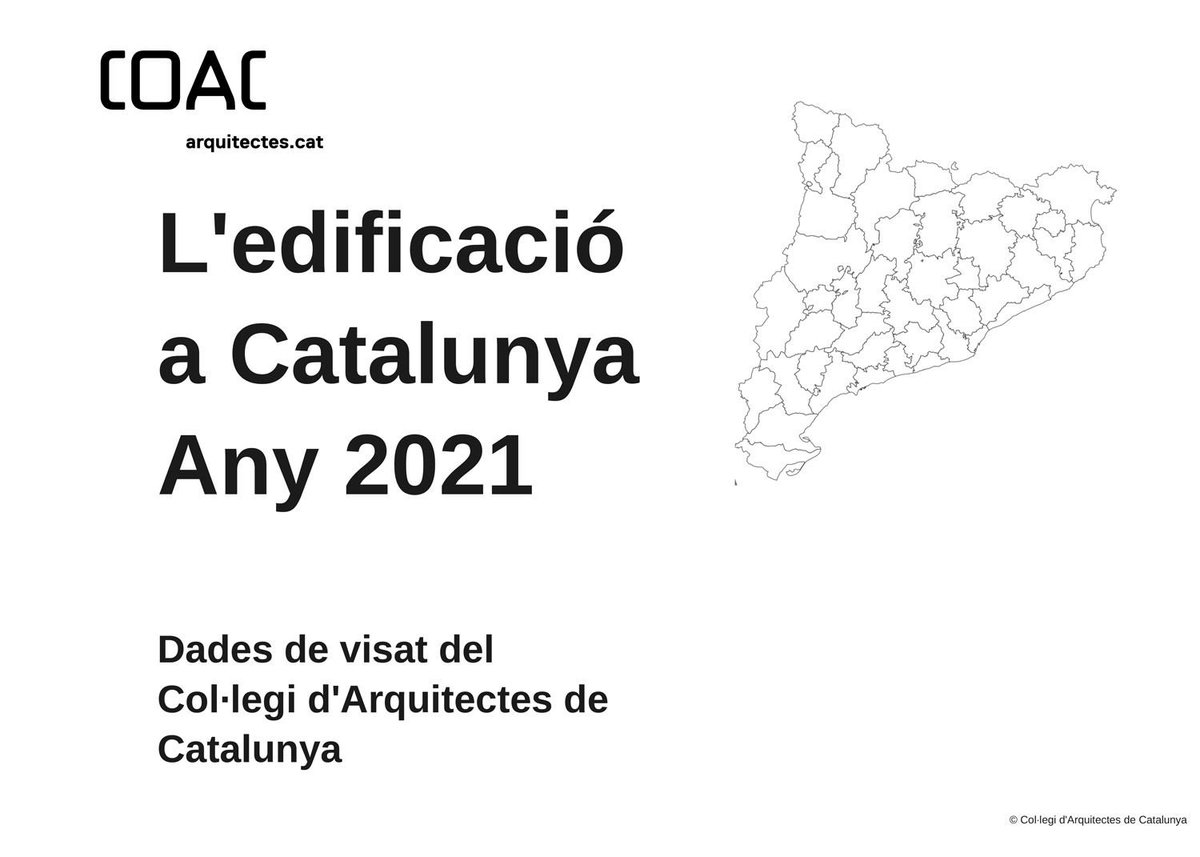 Les #DadesVisat que hem presentat avui demostren que el sector no es recupera i que, malgrat la #rehabilitació creix, ho fa molt menys del que seria desitjable. Els fons #NextGenerationEU ens ajudaran a impulsar la #RenovacióUrbana per millorar els nostres edificis i ciutats.