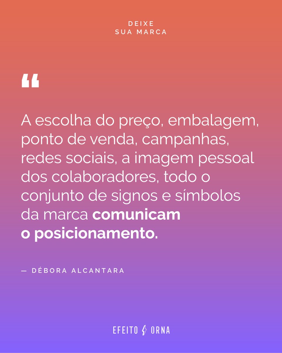 TudoOrna's tweet photo. Posicionamento Mercadológico (produto) + Institucional (empresa) = Posicionamento da marca.

Leia na íntegra: https://t.co/9EAYTtCu80

⚡ Prepare-se para conhecer a MARCA PESSOAL DO FUTURO dia 07/02, com Débora e Julia Alcantara. Pré-reserve seu ticket: https://t.co/EvICT5Qs1T https://t.co/GZfAHtjfbe
