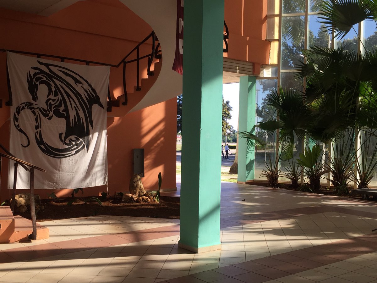 FEUDragones's tweet photo. Queda inaugurado la Fórum de Historia en la Facultad 3 de la @universidad_uci @feu_uci @rcasanova01 @raydelmp @AnaMarys8 
#cuba #historia #ForumHistoriaUci https://t.co/lvk6pDPNtJ