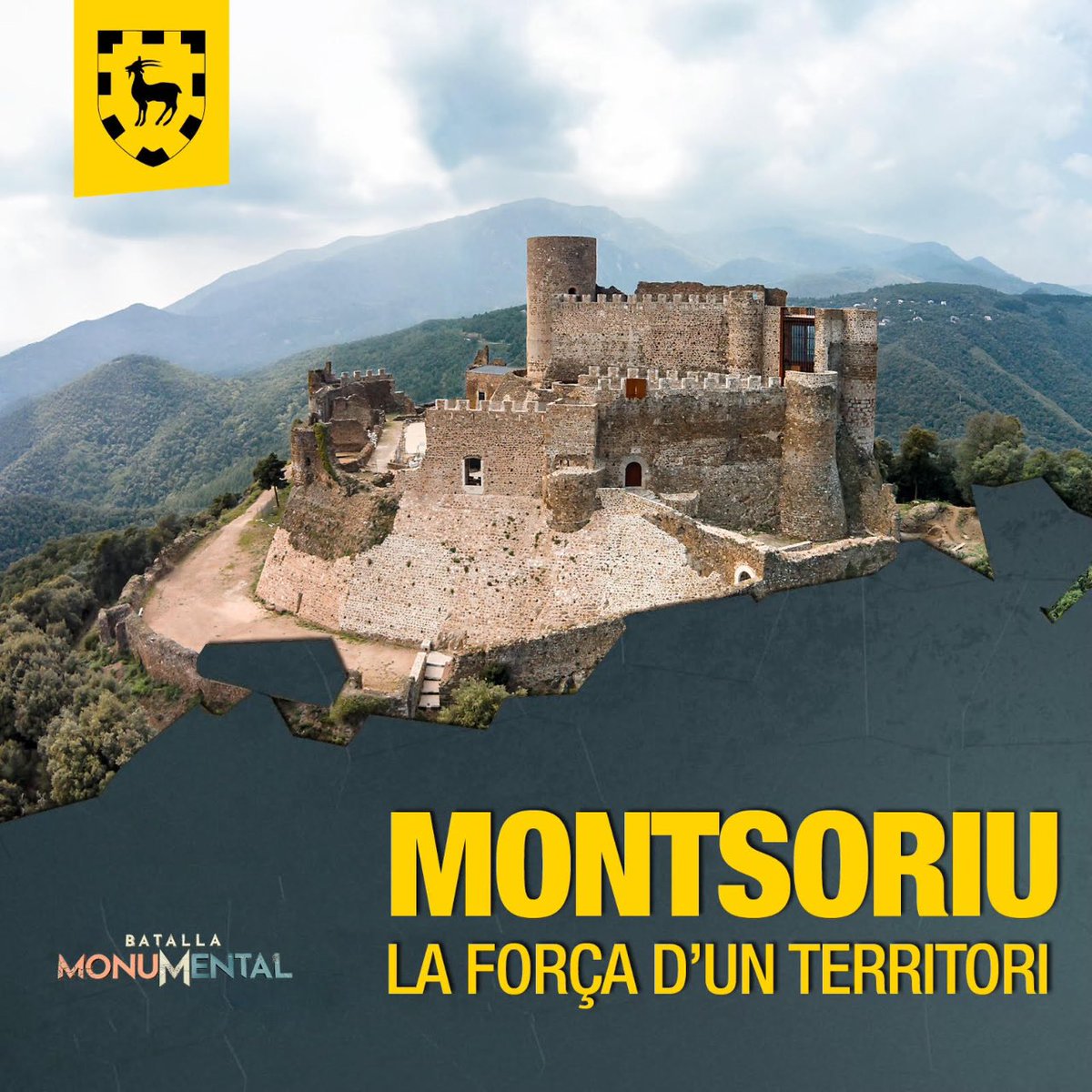 🏰 Castell <a href="/montsoriu/">Castell de Montsoriu</a> necessita tota la força del territori per guanyar #BatallaMonumentalTV3! ⚔️
Des de <a href="/costabrava/">Costa Brava Pirineu</a> i <a href="/DiputacioGirona/">Diputació de Girona</a> hi donem suport.
🗳️ Vota a través xarxes socials de <a href="/BatallaTV3/">Batalla monumental TV3</a>, encara hi ets a temps!
👉 bit.ly/3nxtVBa
#inCostaBrava
