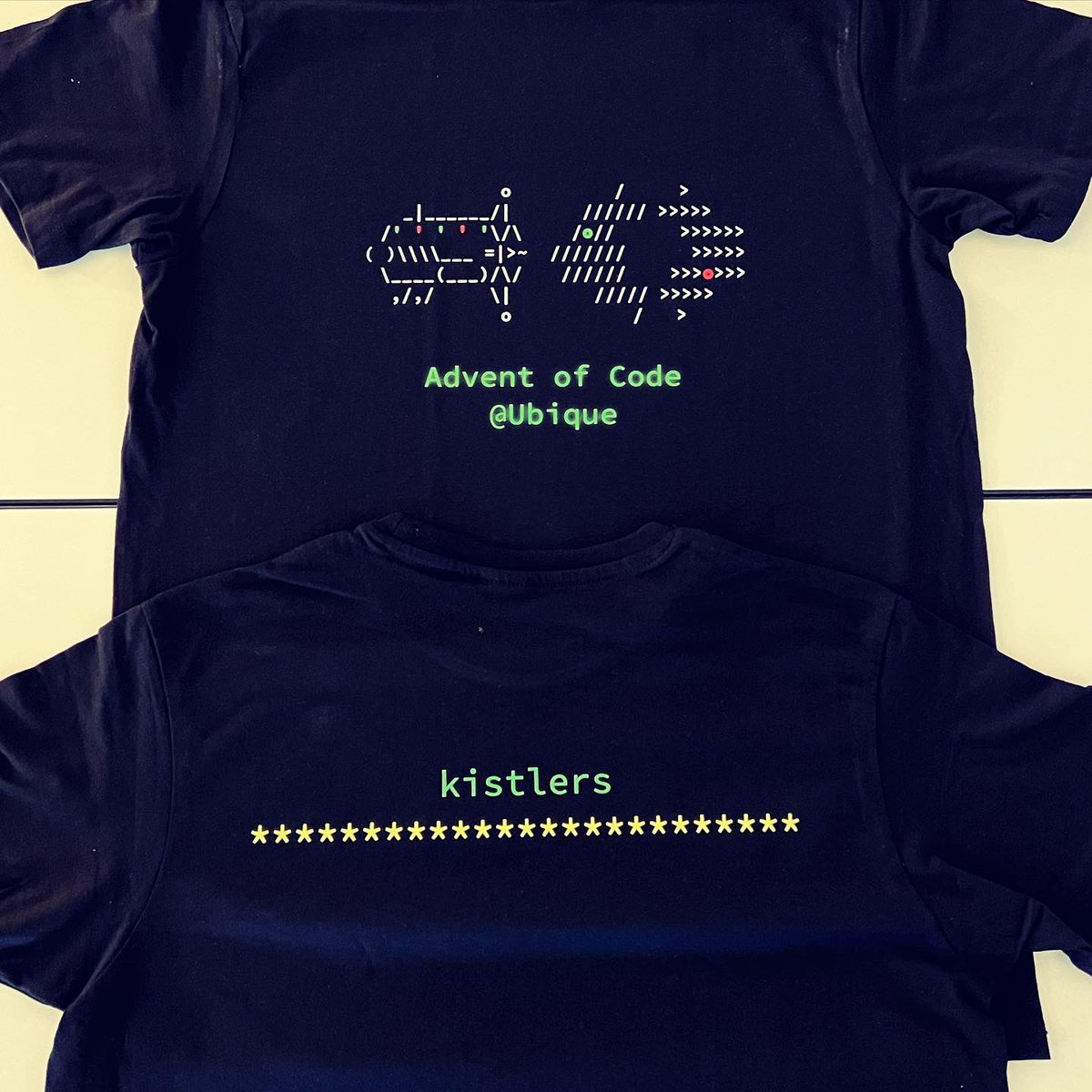 ubique_ch's tweet image. Im Dezember haben viele Ubiquees die Aufgaben von @AdventOfCode gelöst. Hinter jedem Türchen ein algorithmisches Rätsel für den Start in den Tag! Heute sind die Preise angekommen! #adventofcode2021 #algorithms