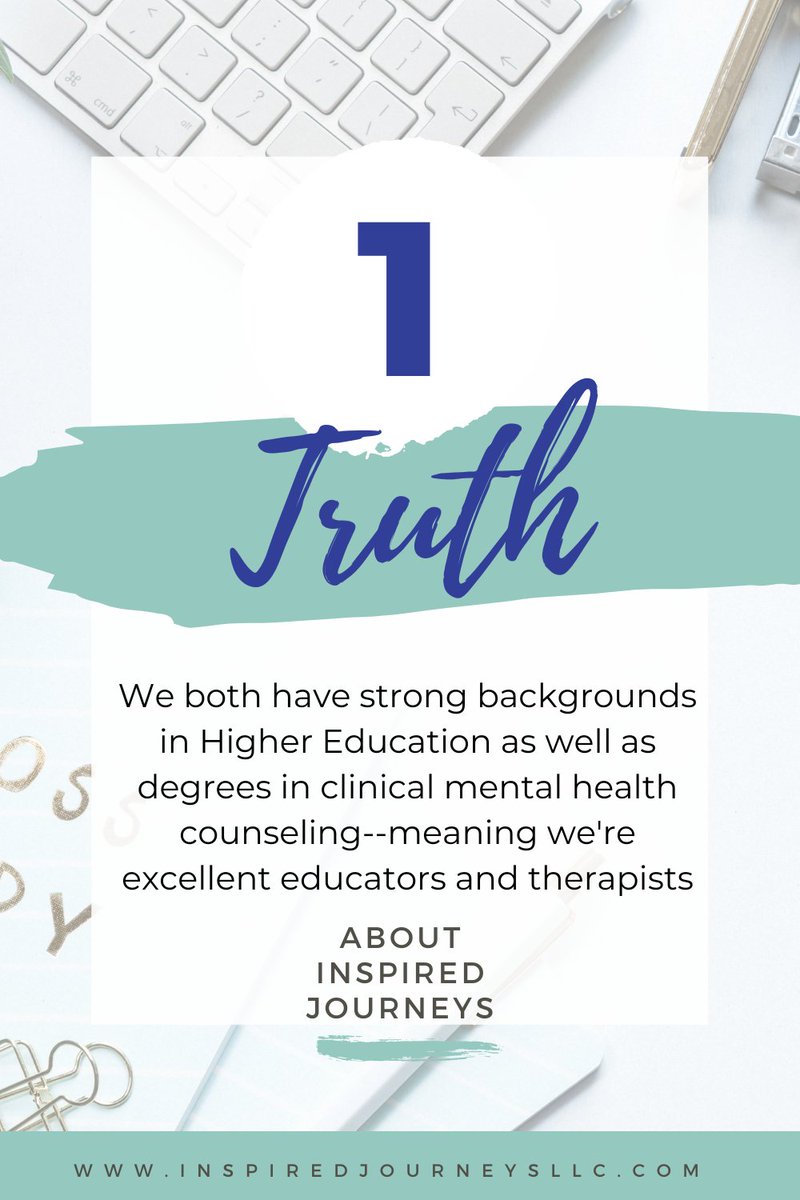 nsprdjourneys's tweet photo. Are you ready for some big truth bombs? 🧨

Today, I’m running you through three things you might not know about Inspired Journeys:
We're educators and therapists
We're human too 🤗
Big Project COMING 🎊

Did any of these truths surprise you? Let me know in the comments! https://t.co/ZO5d46W75h