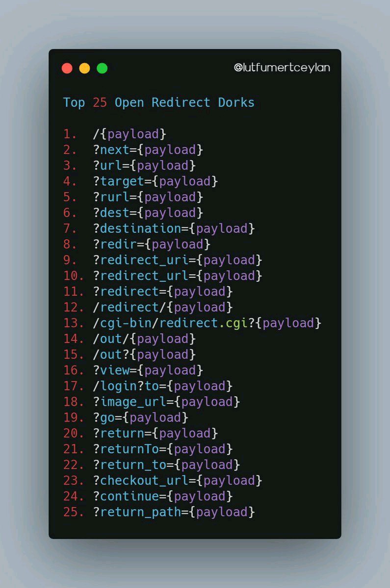 zapstiko's tweet image. Bug Bounty cheatsheet @trbughunters
#bugbountytip #SQLI #RCE #SSRF