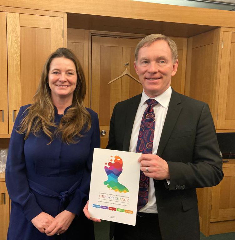 RhonddaBryant's tweet photo. A very productive meeting with the Minister for Care and Mental Health @GillianKeegan to discuss the Acquired Brain Injury Strategy. Grounding the work ahead in the experiences of people with a brain injury themselves will be important. More soon! https://t.co/at2M9rXday