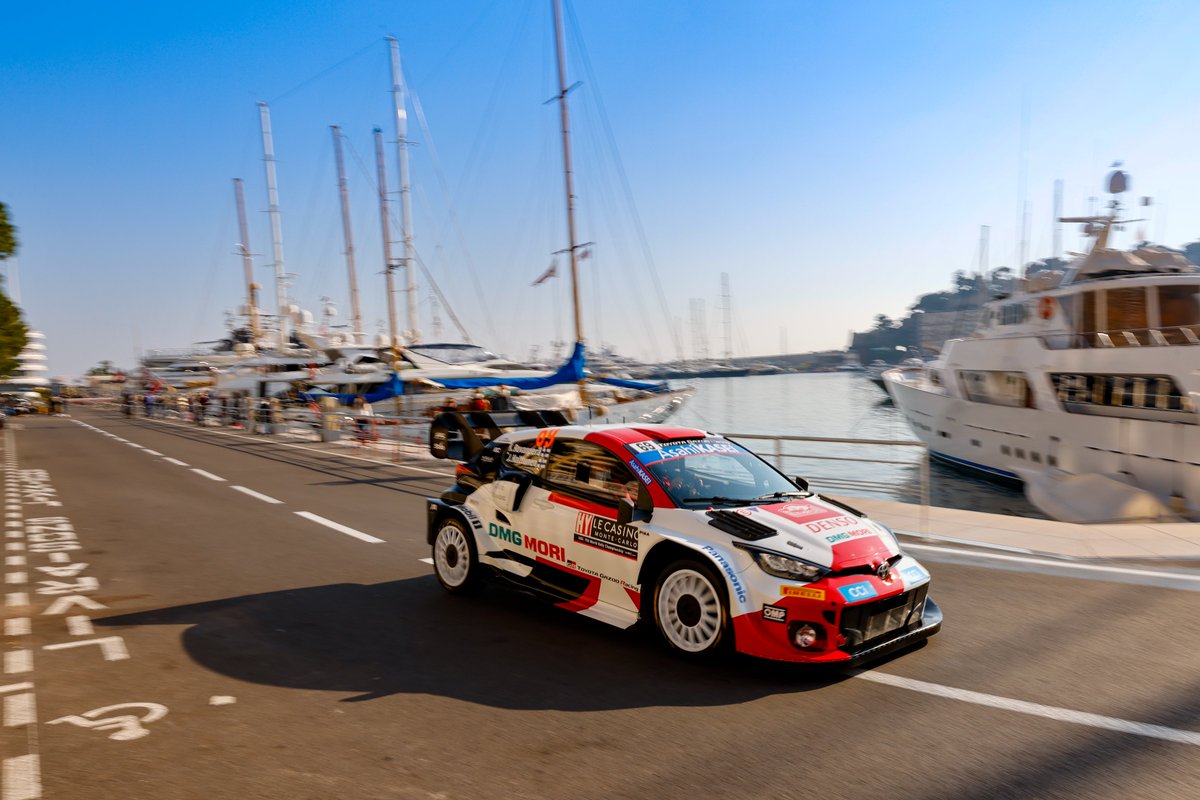 TGR_WRC's tweet photo. New star in town 🤩

#ToyotaGAZOORacing #GRYaris #Rally1 #WRC #RallyeMonteCarlo https://t.co/90QapQsMyW