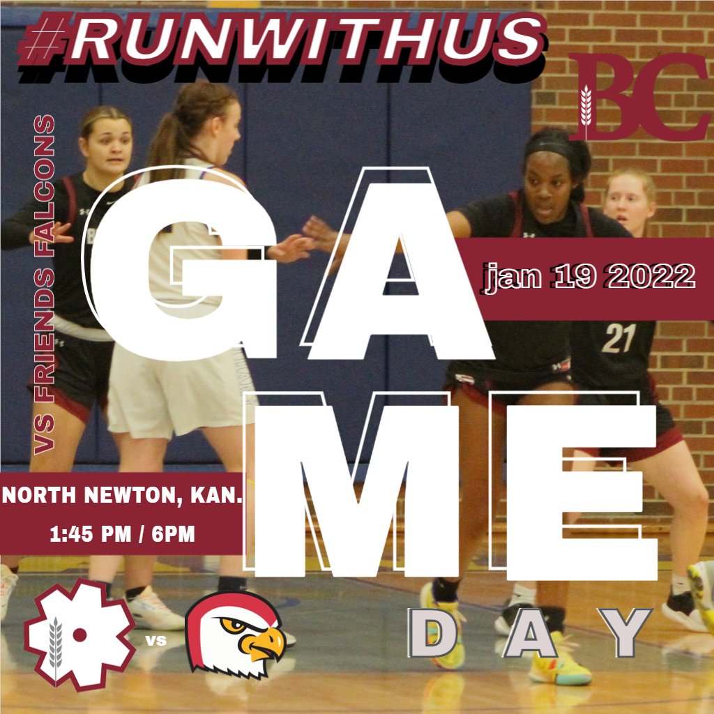 W🏀 gαмє тιмє <a href="/ThresherWBB/">Bethel Threshers WBB</a> 
🆚 Friends Falcons
🕕 1:45 PM(JV) &amp; 6:00 PM
📍 North Newton, Kan.
📺 bit.ly/3Cc6bYs 
📈 bit.ly/3A9oUnq 
🎟️ bit.ly/398FtTP 
#RollOn #RunWithUs