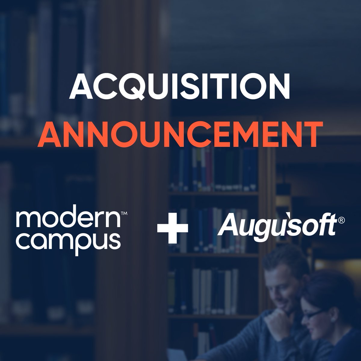 Today we announce that <a href="/themoderncampus/">Modern Campus</a> has acquired <a href="/AugusoftLumens/">Augusoft Lumens, a Modern Campus Company</a>, a leading SaaS e-commerce solution for continuing education programs.

Read the latest press release: hubs.li/Q012q3dn0