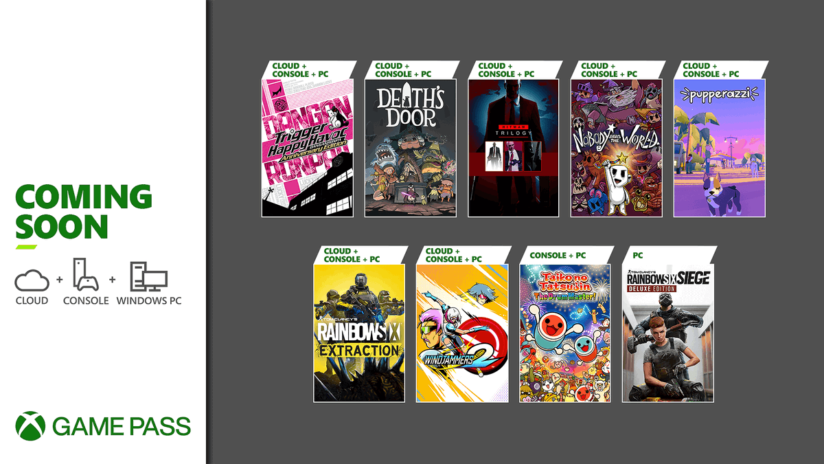 XBOX Game Pass tweet media