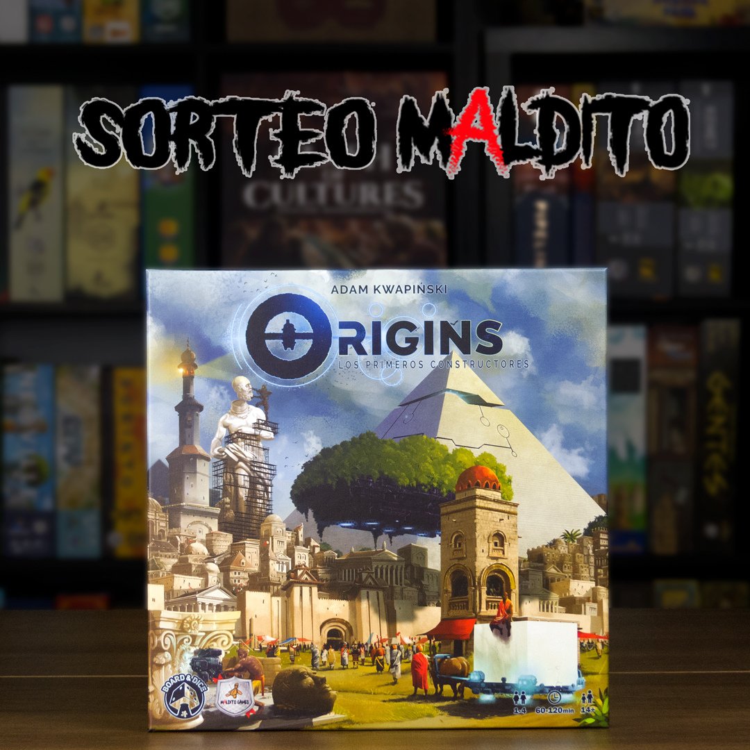 🔴SORTEO🔴

Con motivo del lanzamiento de #origins os proponemos un nuevo #sorteomaldito !!🎉🎉
Para participar debéis:
🔺Sigue la cuenta <a href="/MalditoGamesES/">Maldito Games</a> 
🔺Retwittear
🔺Menciona a las 3 personas con las que jugarías
El ganador/a se anunciará el 25/01/22 ¡Mucha suerte!