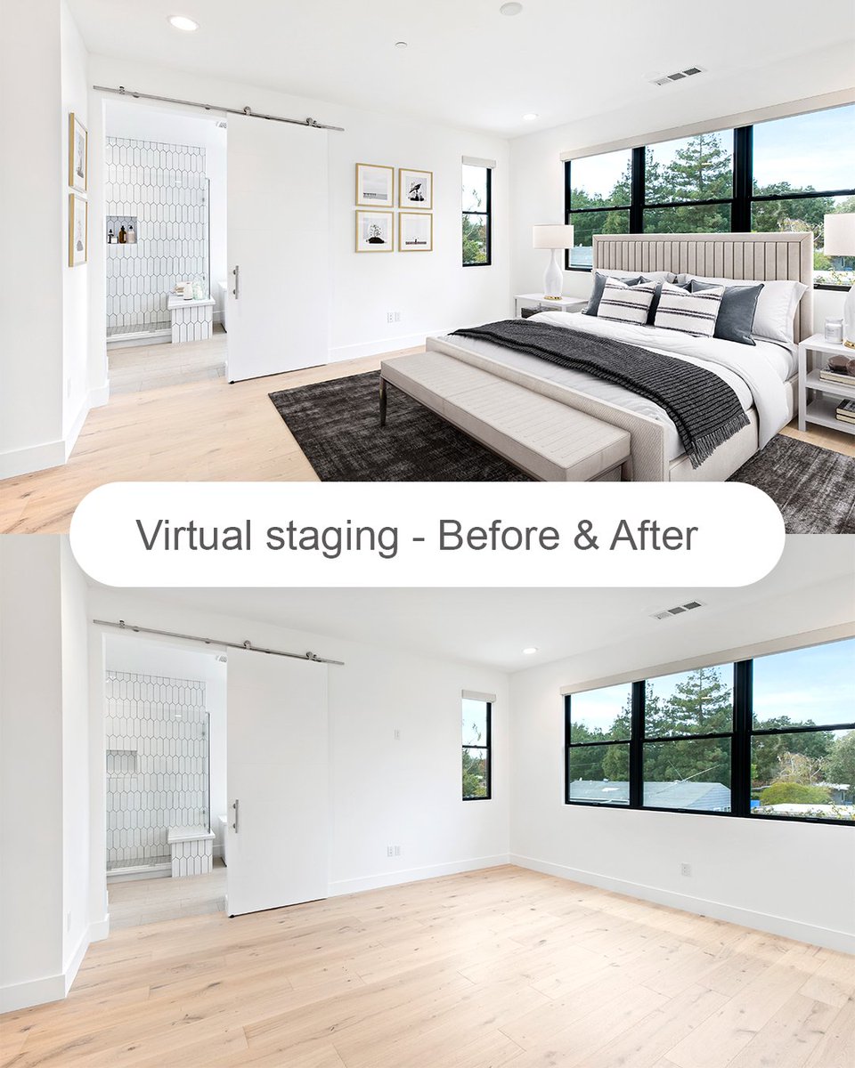 Spotless_agency's tweet photo. 🤔 Can you stage a bedroom virtually yourself?

🧏‍♂️ Surely, it is enough to find professional software. However, the final result will differ much from the professional one. Digital staging is a process that requires experience and talent, so it is… https://t.co/yK8L7AC0IK https://t.co/llkoELKdHX