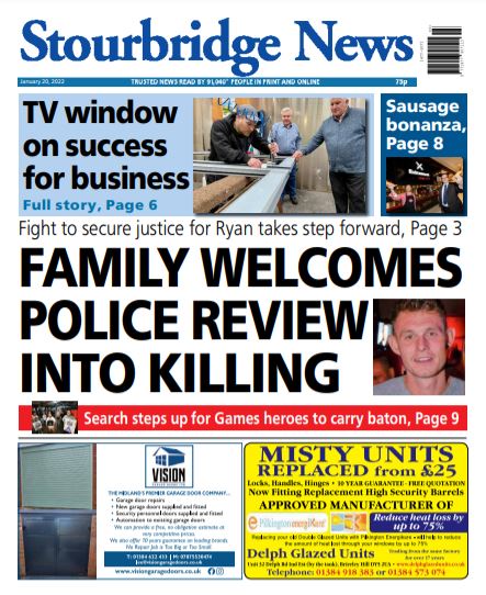 StourbridgeNews's tweet photo. Today's front page...to read the paper in full see our e-editions https://t.co/xbLah0Flpu #FRONTPAGE #frontpagestoday #stourbridge #bhambc https://t.co/48Z9V2kGV2
