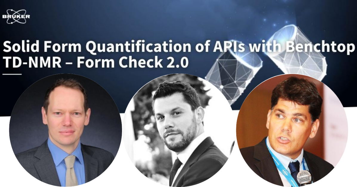 bruker's tweet image. Tomorrow, Jan. 20th, at 11 AM EST (5 PM CET), don&apos;t miss &quot;Solid Form Quantification of APIs with Benchtop TD-#NMR – Form Check 2.0&quot; with Dr Venturi (@ChiesiGroup), Dr Ratzsch and Dr Pennestri.

Register now: bit.ly/3FGhEk3

#Pharma #Polymorph #NMRchat #Pharmaceutical