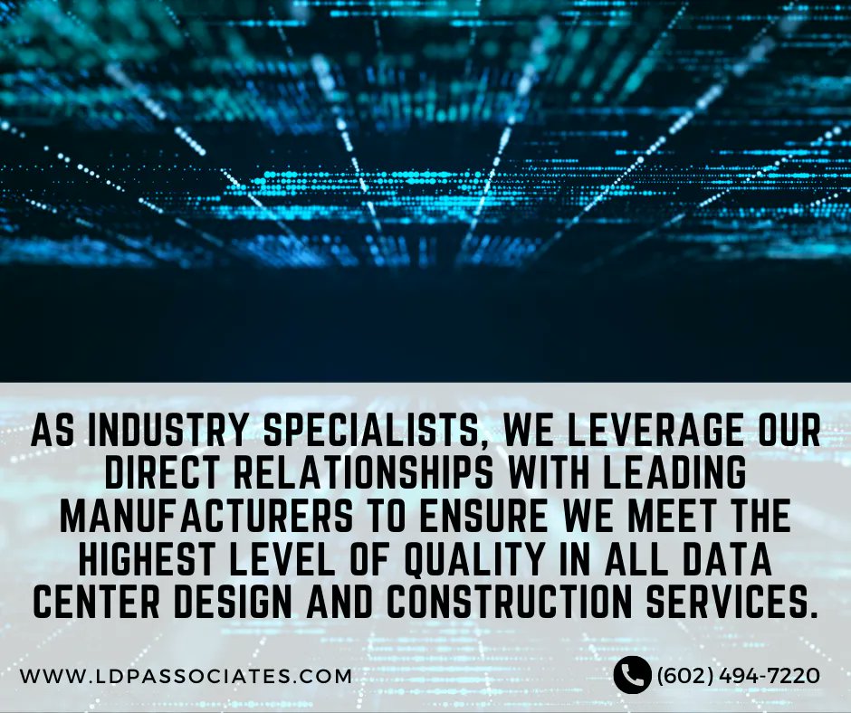 LDPAssociates's tweet photo. Our core business solutions include the supply, delivery, installation and data center maintenance of your organization’s required elements, ensuring your information technology physical infrastructure is aligned with business drivers. Visit https://t.co/8gUtoONLV5 for more info https://t.co/SXQujfRu2W