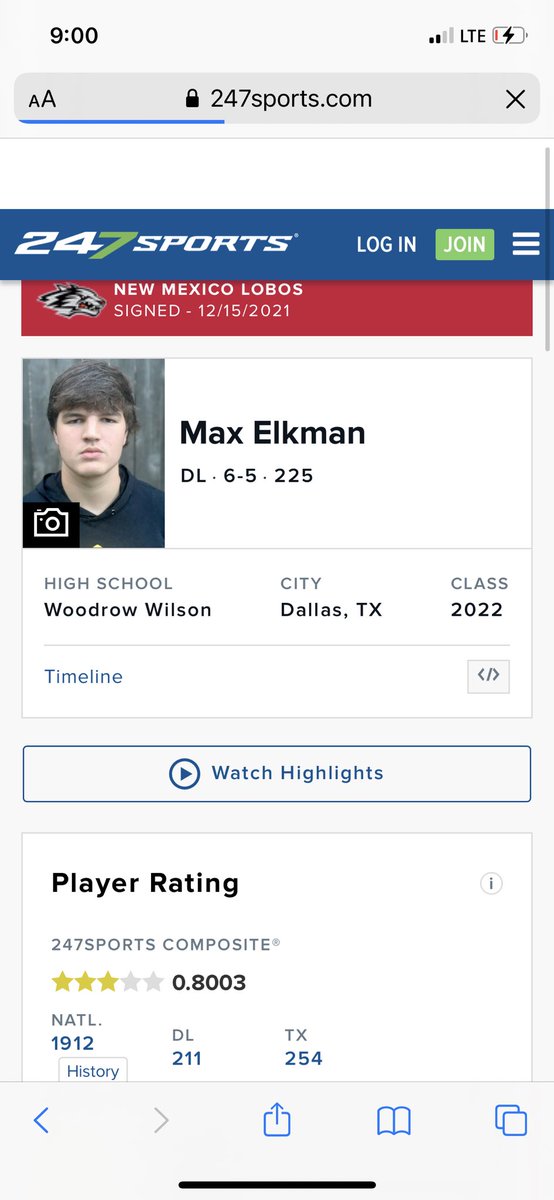 3⭐️‼️‼️ <a href="/247Sports/">247Sports</a> <a href="/WoodrowFootball/">Woodrow Wilson Football</a>