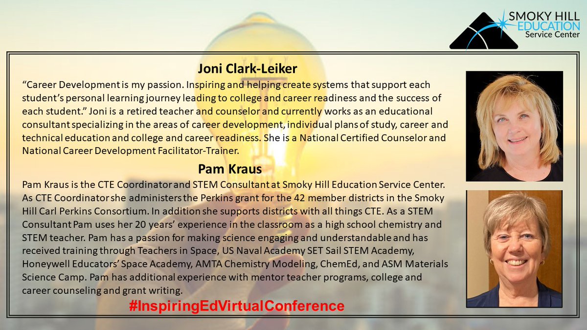 pkrausSHESC's tweet photo. Join Joni Clark-Leiker and Pam Kraus to learn how to document your district's IPS for the KESA process. Feb 21 on Zoom or Feb 25-Mar 31 on-demand at #InspiringEdVirtualConference Early bird registration for over 40 sessions before 2/1 https://t.co/ENZvbpNTmA @SmokyHillEd #SHESCPL https://t.co/LFf018pt3A