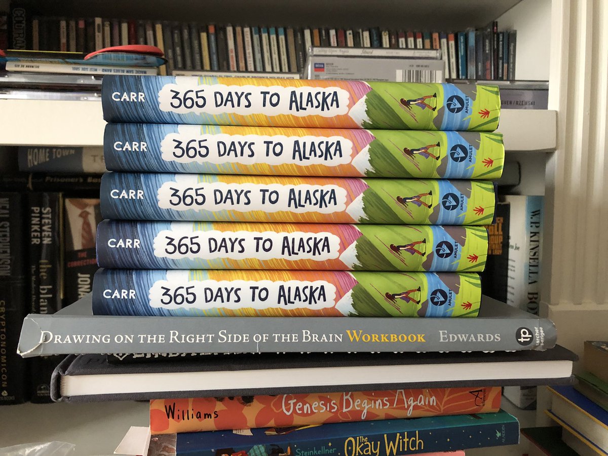 It’s 365 DAYS TO ALASKA’s book birthday 🥳 🎂 🎉 and I’m doing a classroom-collection #giveaway for #teachers and #librarians! Win FIVE copies of 365 DAYS TO ALASKA with FIVE sets of swag! F and FT by Jan. 22! US/CAN only. #mglit #kidlit #kidsneedbooks #booktwitter <a href="/abramskids/">ABRAMS Kids</a>