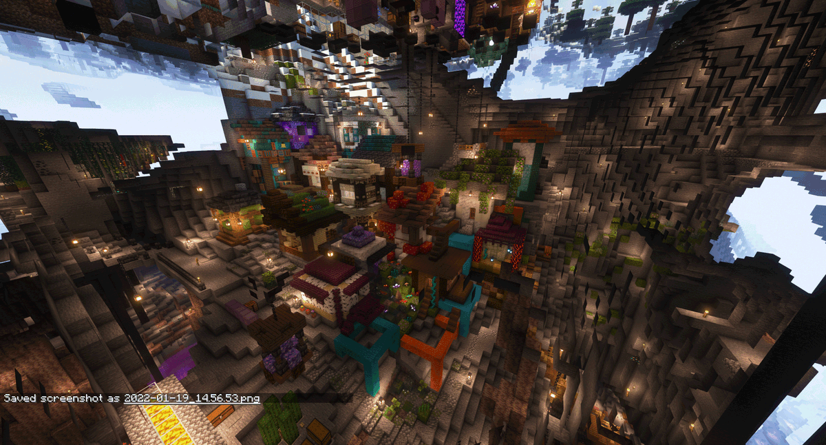 SteakAppraiser's tweet image. Shanty town progress on @TwigSmp