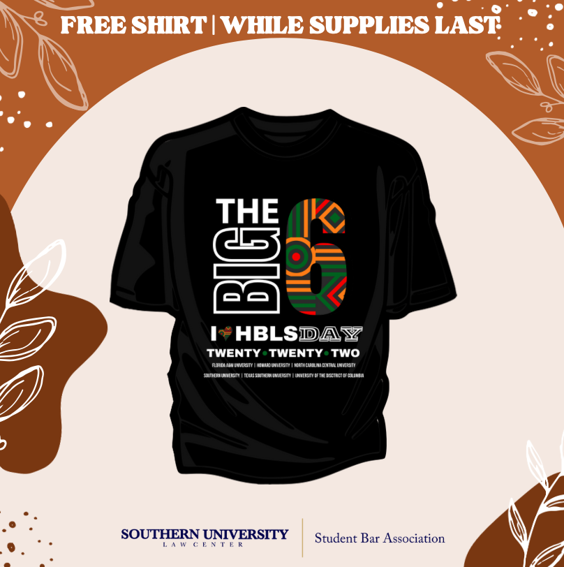 SULCSBA's tweet photo. The Student Bar Association is launching our
I ❤ HBLS programming to conjunction with Florida A&amp;M Law, Thurgood Marshall Law, Howard Law, David A. Clarke, and North Carolina Central Law to celebrate the impact of Historically Black Law Schools. Please check email for link. https://t.co/3z1EOAKSsq