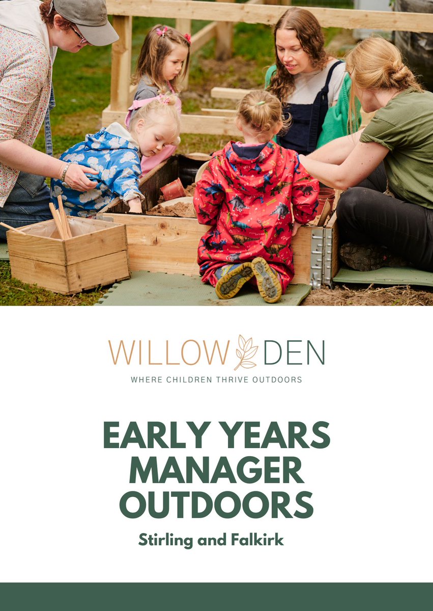 Check out this fantastic #JobOpportunity with @WillowDenScot! 👇 