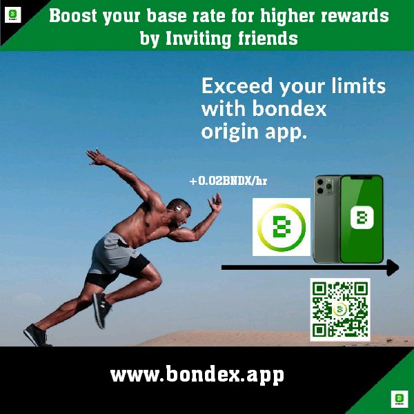 It's easy to earn more with the $BNDX origin app, why not invite your friends today!
You could also Buy $BNDX on Presale! 
🔗tokens.bondex.app

How to buy BNDX tokens? 

👀Watch this video to buy Bondex tokens;
🔗youtu.be/ZxzYqe6t5y8

#Bondex #jobs #OriginApp
