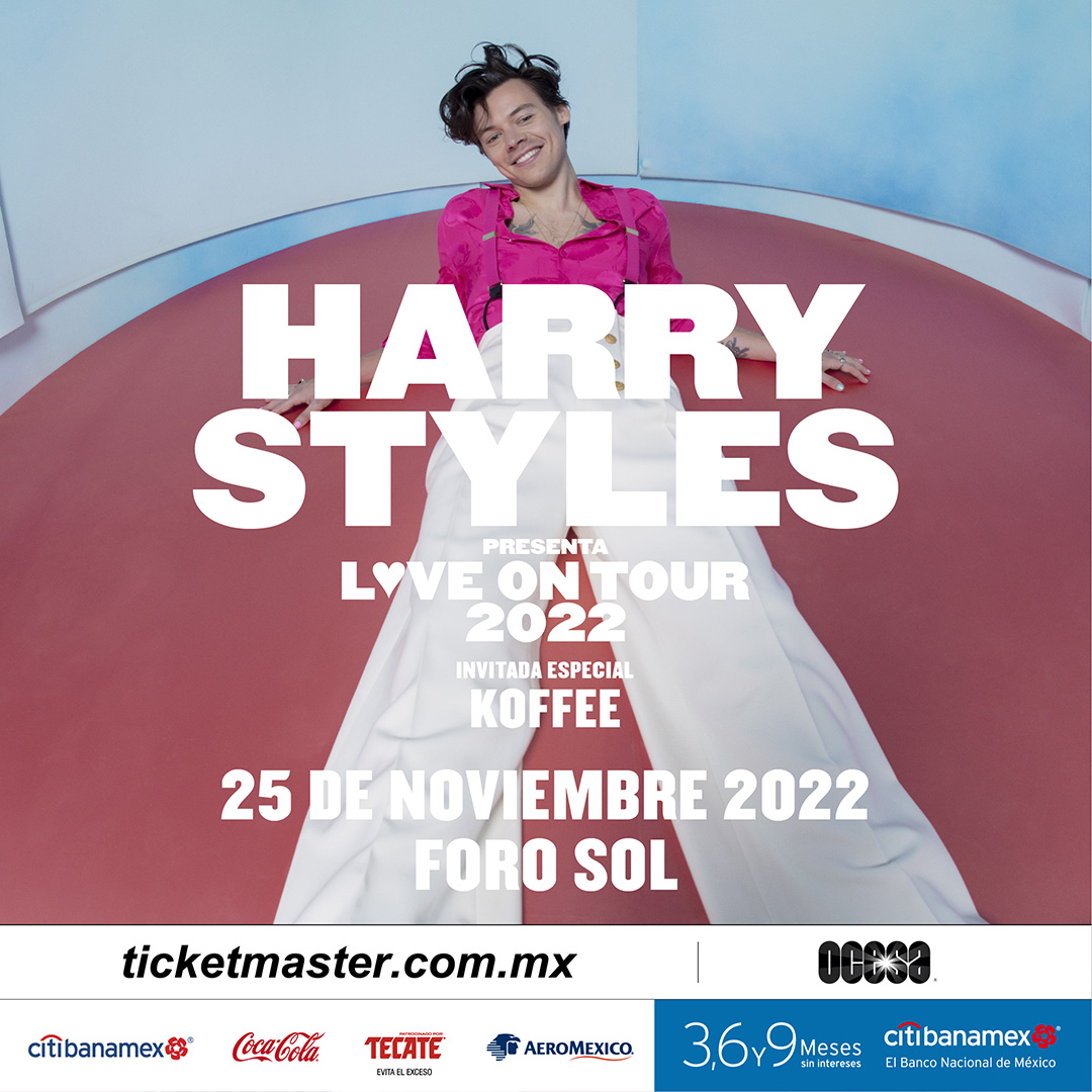 ocesa_total's tweet photo. ¡La espera ha terminado! Se confirman las fechas para #LoveOnTour de @Harry_Styles y @originalkoffee como invitada especial en México. ¡Que empiece la cuenta regresiva!💖
 
🎟️Los boletos adquiridos inicialmente siguen siendo válidos y no será necesario realizar algún cambio. https://t.co/TukcdrBHto