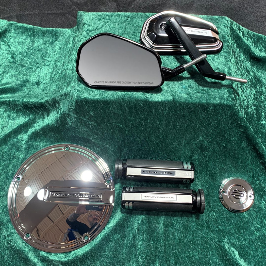 Empire Collection: Customize your ride with Harley-Davidson’s Empire Collection. Available in chrome, black and contrast cut finishes.
#hd #harleydavidson #harleyparts #suffolkhog