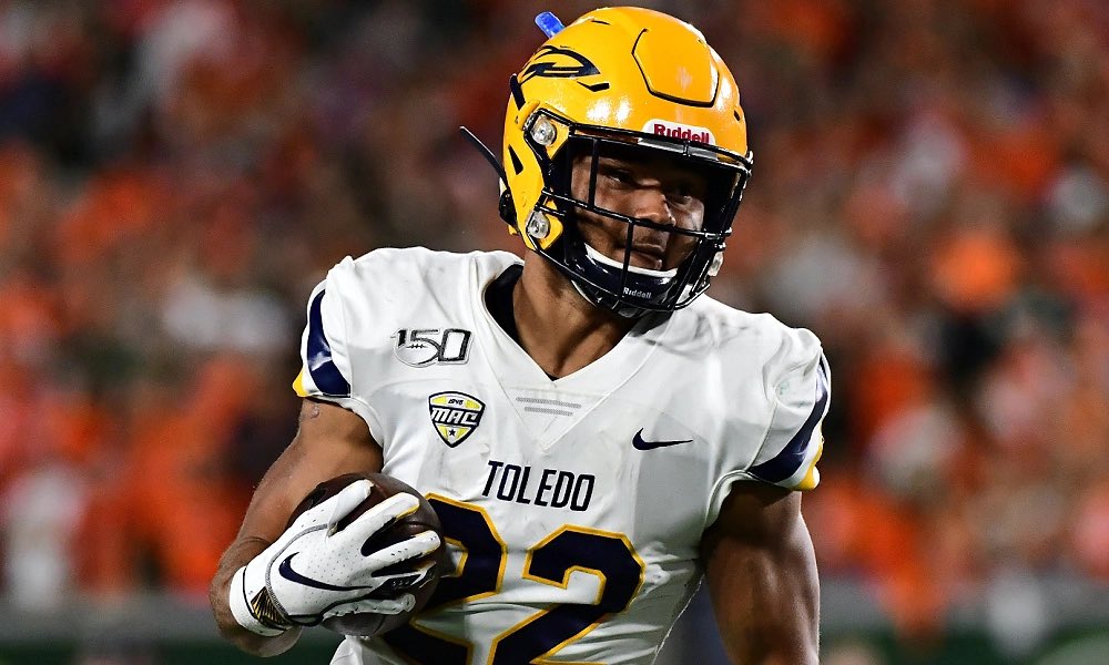 Honored to receive and offer from the University of Toledo.