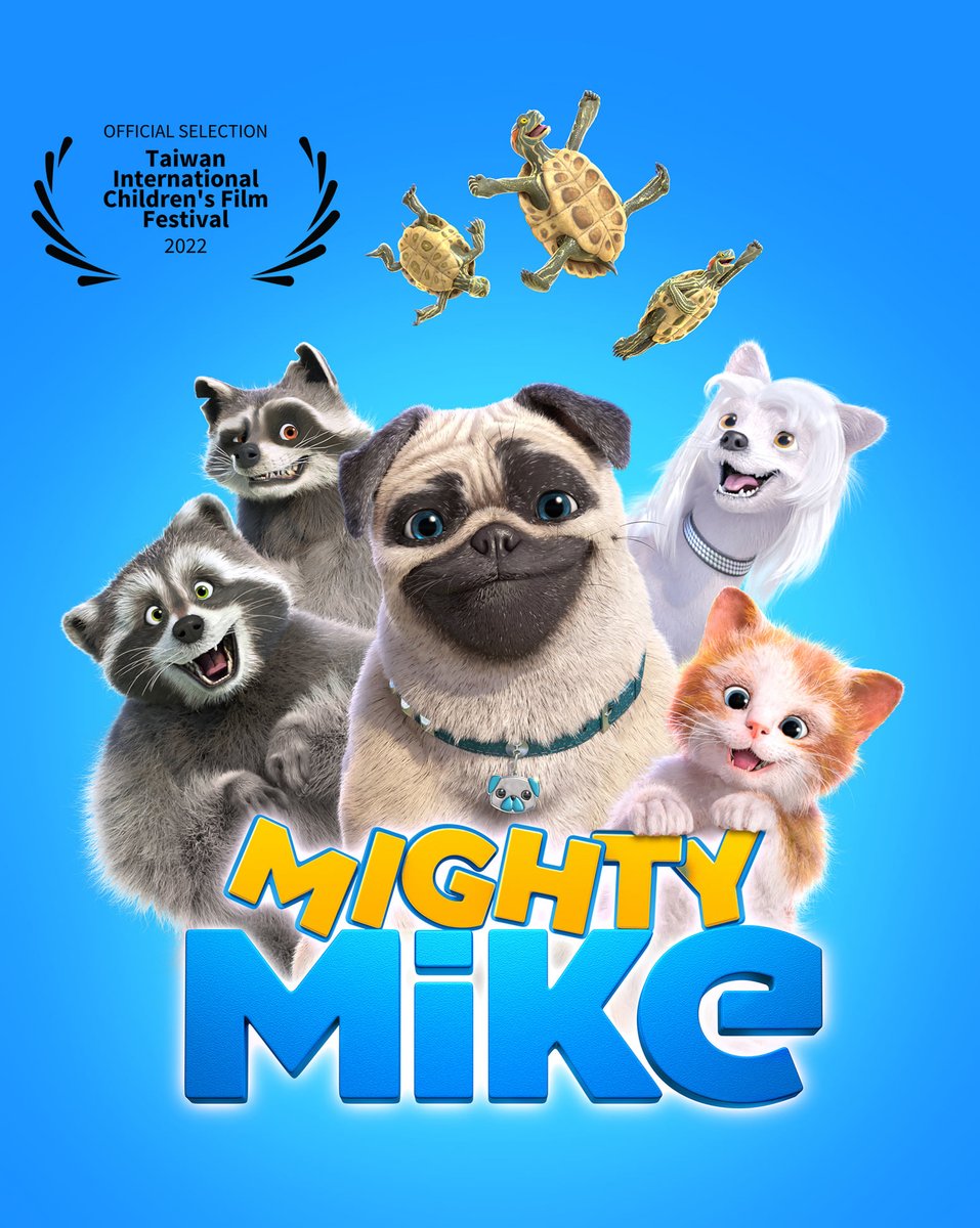 saturday_anima's tweet photo. We are very proud to announce that the Mighty Mike series has been selected for the Taiwan International Children's Film Festival!
Congratulations to everyone who worked hard on this wonderful animated series!
#TICFF #DDEG @SaturdayAnima #3Danimation #TVseries https://t.co/h2xMKQnPiK