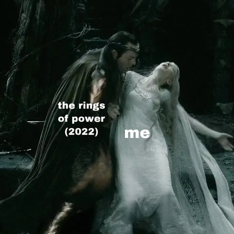 myelessar's tweet photo. lord of the rings is here to save 2022 https://t.co/k8lZTW7cYo